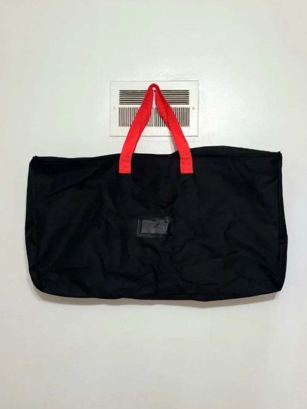 Large Black Duffel Storage Bag
